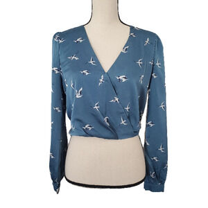 NWT! Honey Belle Long Sleeve Crop Top Size M